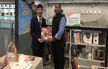 Inauguration of India Corner at Guangzhou Library (25 Nov 2019)